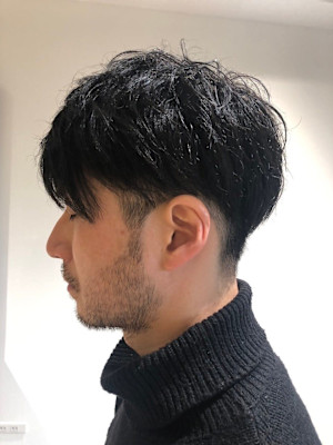 【soy-kufu】MEN'S HAIRアッシュブラックマッ