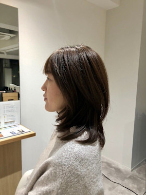 大人可愛い◎20代30代40代イメチェン似合わせカットミディ