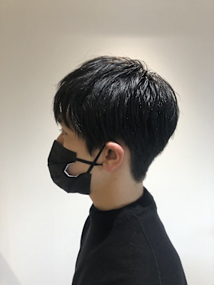 【soy-kufu】MEN'S HAIRアッシュブラックマッ
