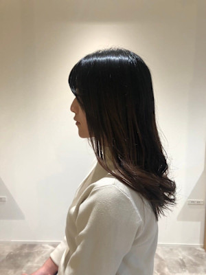 20代30代40代◎イメチェン似合わせカットフルバングセミロ