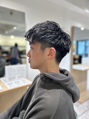 【soy-kufu】MEN'S HAIRアッシュブラックマッ