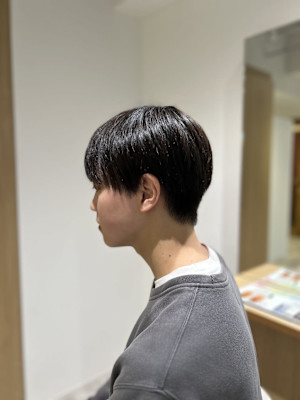 【soy-kufu】MEN'S HAIRアッシュブラックマッ