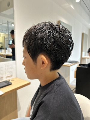 【soy-kufu】MEN'S HAIRアッシュブラックマッ