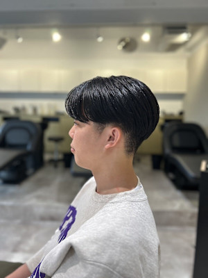 【soy-kufu】MEN'S HAIRアッシュブラックマッ