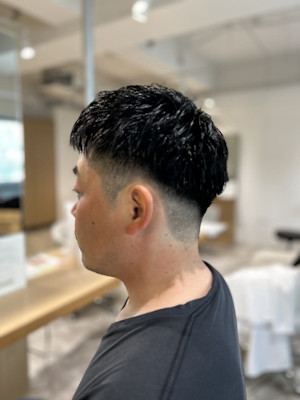【soy-kufu】MEN'S HAIRアッシュブラックカル