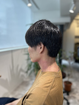 【soy-kufu】MEN'S HAIRアッシュブラックカル