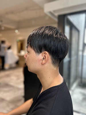 【soy-kufu】MEN'S HAIRアッシュブラックカル