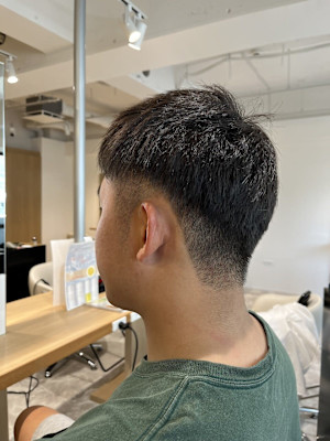 【soy-kufu】MEN'S HAIRアッシュブラックベリ