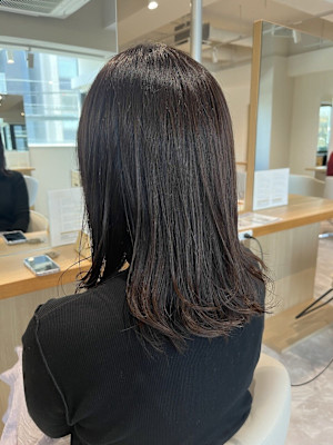 大人可愛い◎20代30代40代ゆるめカールセミディシアーカラ