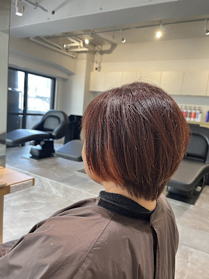 大人可愛い◎20代30代40代シアーカラーインナーオレンジシ
