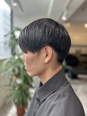 【soy-kufu】MEN'S HAIRアッシュブラックカル