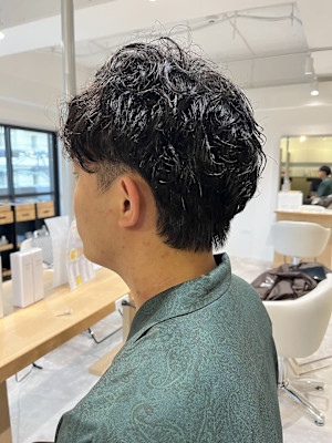【soy-kufu】MEN'S HAIRカルマパーマダークア