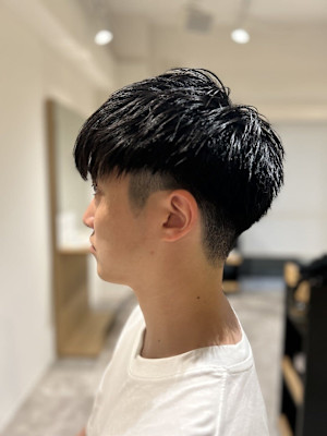 【soy-kufu】MEN'S HAIRダークアッシュ