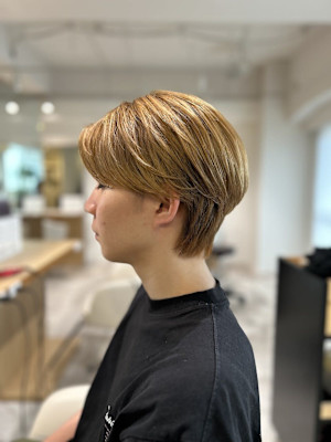 【soy-kufu】MEN'S HAIRアッシュブラックカル