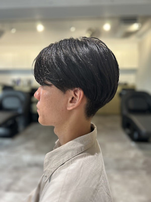 【soy-kufu】MEN'S HAIRアッシュブラックカル