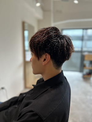 【soy-kufu】MEN'S HAIRダークアッシュ