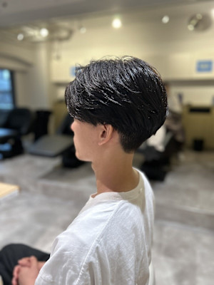 【soy-kufu】MEN'S HAIRアッシュブラックカル