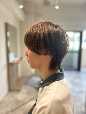 【soy-kufu】MEN'S HAIRアッシュブラックカル