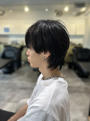 【soy-kufu】MEN'S HAIRアッシュブラックカル