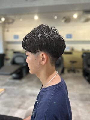 【soy-kufu】MEN'S HAIRアッシュブラックカル