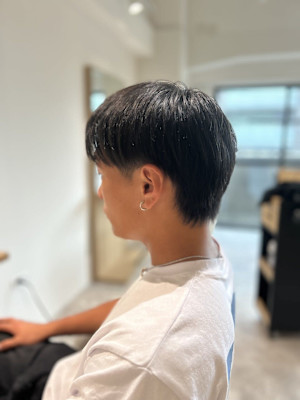 【soy-kufu】MEN'S HAIRアッシュブラックカル