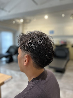 【soy-kufu】MEN'S HAIRアッシュブラックダー