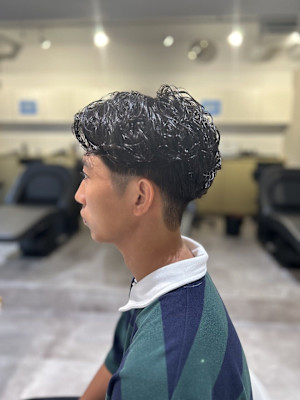 【soy-kufu】MEN'S HAIRアッシュブラックカル