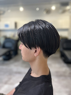 【soy-kufu】MEN'S HAIRアッシュブラックダー