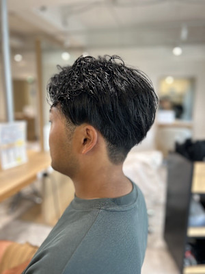 【soy-kufu】MEN'S HAIRアッシュブラックカル