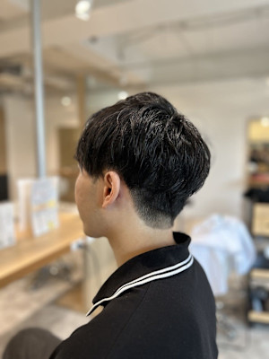 【soy-kufu】MEN'S HAIRアッシュブラックカル