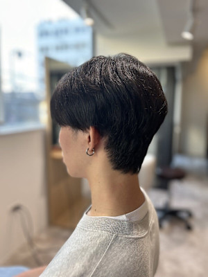 【soy-kufu】MEN'S HAIRアッシュブラックカル