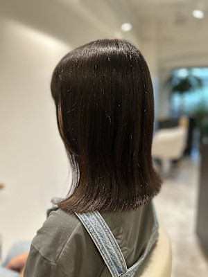 大人可愛い◎イメチェン似合わせカット◎シアーカラー