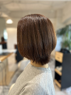 スタイル名 大人可愛い◎イメチェン似合わせカット◎ウルフボブ