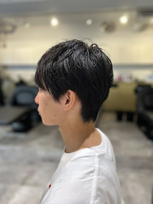 【soy-kufu】MEN'S HAIRアッシュブラックショ