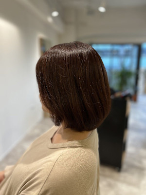 大人可愛い◎イメチェン似合わせカット◎ボブニュアンスボブ