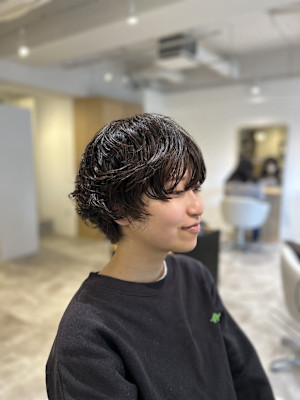 大人可愛い◎イメチェン似合わせカット◎マッシュパーマ
