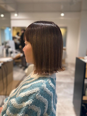 大人かわいい20代30代40代◎似合わせカットイメチェンボブ