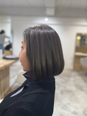 大人かわいい◎20代30代40代似合わせカットボブ