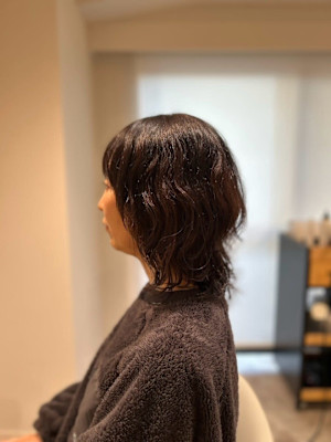 大人可愛い20代30代40代イメチェンマッシュウルフボブパー