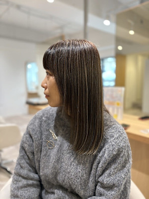 レディース 20代30代40代◎イメチェン白髪ぼかしハイライ