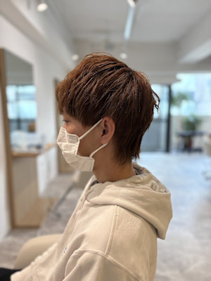 20代30代40代◎似合わせカットニュアンスパーマウルフカッ