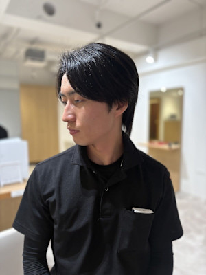 20代30代40代◎似合わせカットウルフカットブルーブラック