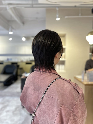 レディース20代30代40代◎似合わせカットダークアッシュウ