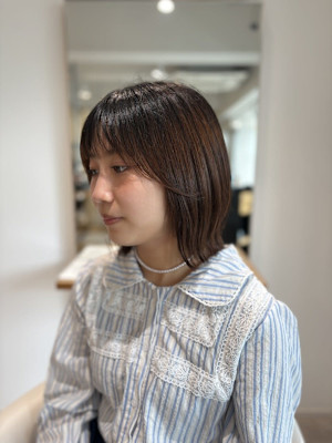 20代30代40代◎似合わせカット大人可愛いミニウルフ