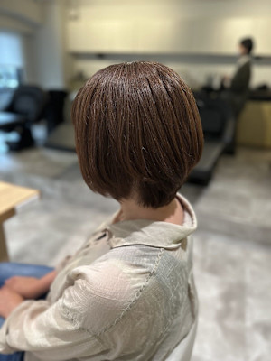 レディース20代30代40代◎卵型丸型似合わせカットショート