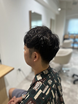 MEN'S HAIR  20代30代◎イメチェンブルーブラッ