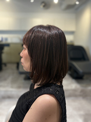 20代30代40代◎似合わせカット重すぎないレイヤーボブ