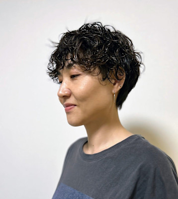 20代30代40代◎似合わせカットイメチェン黒髪くらげヘアマ