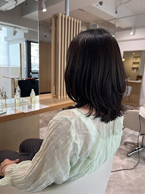 20代30代40代◎似合わせカット暗めカラーレイヤーミディア