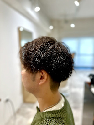MEN'S HAIR20代30代40代似合わせカット波巻きツ